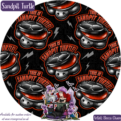 Sandpit Turtle Tote bag