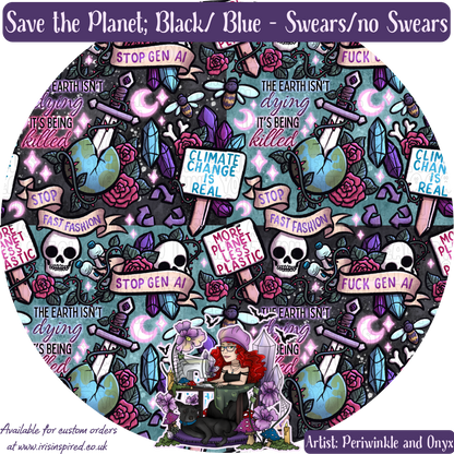 Save the Planet Pop Up Fan