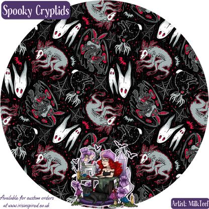 Spooky Cryptids Folding Shopping Bag