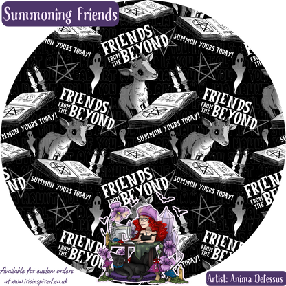 Summoning Friends Slim Coffin Wallet