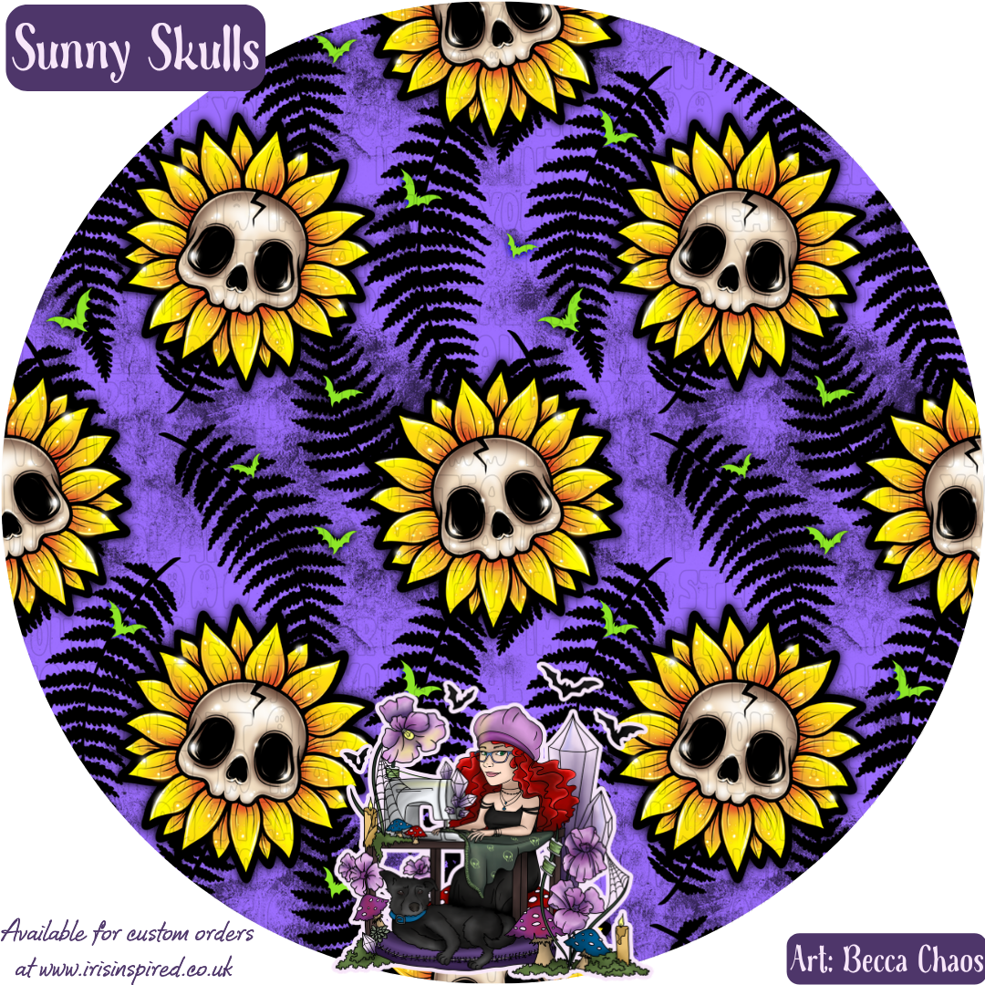 Sunny Skulls Glasses Cleaner