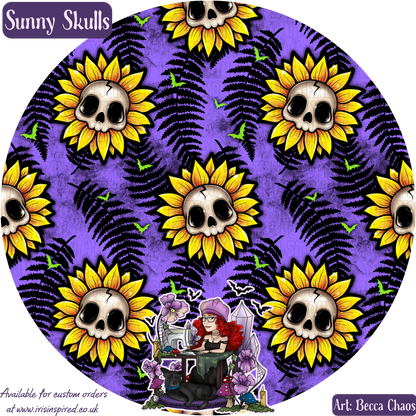 Sunny Skulls Glasses Cleaner