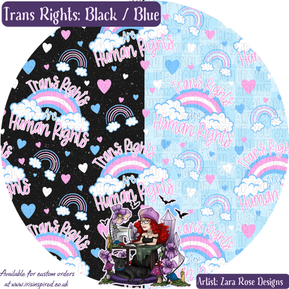 Trans Rights Claw Clip