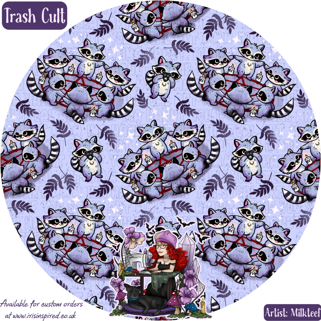 Trash Cult Bag Charm/ Keyring (3for2)