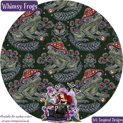 Whimsy Frog Small Sanitary Pouch