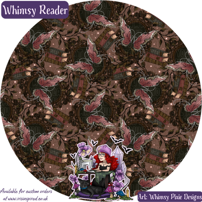 Whimsy Reader Bag Charm/ Keyring (3for2)