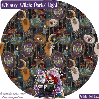Whimsy Witch Bag Charm/ Keyring (3for2)