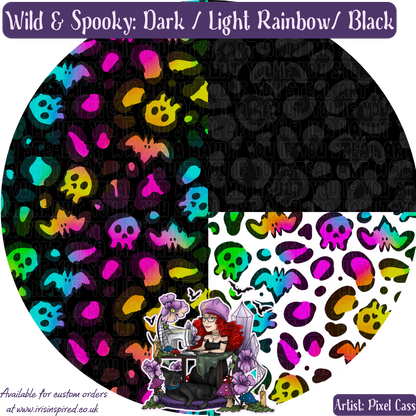 Wild & Spooky Bag Charm/ Keyring (3for2)